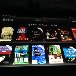 A few books on my Kindle right now...