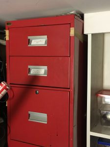 The scary file cabinet loaded with old poems, bad novels, horrifying short stories and more...